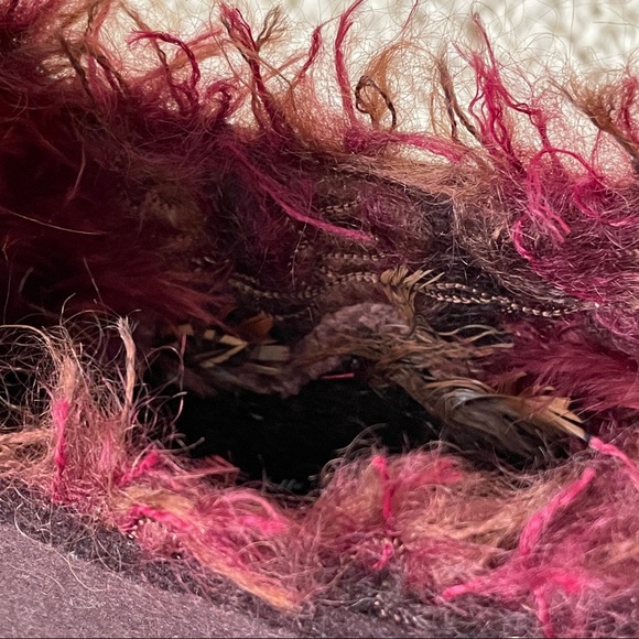 NWOT Comolette El Bichagâse Paris felt wine purse - Picture 5 of 11